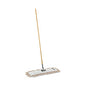 Boardwalk(R) Cut-End Dust Mop Kit, 24 x 5, 60" Wood Handle, Natural (BWKM245C)