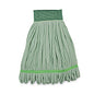Boardwalk(R) Microfiber Mop Head, Wet Mop, Medium, Green (BWKMWTMG)
