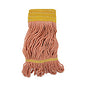 Boardwalk(R) Loop Mop Head, Cotton/Synthetic, Small, Orange, 12 Mops (BWK501OR)