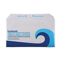 Boardwalk(R) Toilet Seat Covers, White, Half-Fold, 1000 Covers (BWKK1000B)