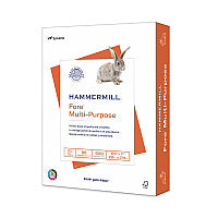 Hammermill Fore Multipurpose Print Paper, 96 Bright, 20 lb Bond Weight, 8.5 x 11, White, 500 Sheets/Ream (103267RM)