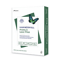 Hammermill Premium Laser Print Paper, 98 Bright, 28 lb Bond Weight, 8.5 x 11, White, 500/Ream (125534)