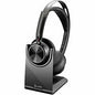 Poly Voyager Focus 2 Binaural Wireless Headset - USB-C/A - Charging Stand