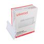 Universal Peel Seal Strip Security Tint Business Envelope, #10, Square Flap, Self-Adhesive Closure, 4.25 x 9.63, White, 500/Box (UNV36105)
