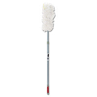 Rubbermaid Commercial HiDuster Overhead Duster with Straight Launderable Head, 51" Extension Handle (T11000GY)