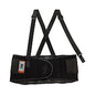 ergodyne ProFlex 100 Economy Spandex Back Support Brace, Large, 34" to 38" Waist, Black (11384)
