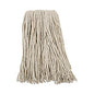 Boardwalk(R) Cotton Cut-End Wet Mop Heads, 16 oz, White, 12 Mop Heads (BWK216CCT)