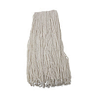 Boardwalk(R) Premium 24 oz Cut-End Rayon Wet Mop Heads, White, 12 Mops (BWK224RCT)