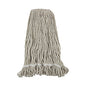 Boardwalk Pro Loop Web/Tailband Wet Mop Head, Cotton, 24oz, White, 12/Carton (BWK424CCT)