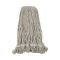 Boardwalk(R) Pro Loop Web/Tailband Wet Mop Head, Cotton, 24oz, White (BWK424CEA)