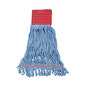 Boardwalk(R) Pro Loop Web/Tailband Mop Head, Blue, Large, 12/Carton (BWK1800LBDZ)