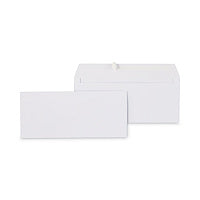 Universal Peel Seal Strip Business Envelope, #10, Square Flap, Self-Adhesive Closure, 4.13 x 9.5, White, 100/Box (UNV36002)
