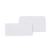 Universal Peel Seal Strip Business Envelope, #10, Square Flap, Self-Adhesive Closure, 4.13 x 9.5, White, 500/Box (UNV36003)