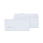 Universal Peel Seal Strip Business Envelope, Address Window, #10, Square Flap, Self-Adhesive Closure, 4.13 x 9.5, White, 500/Box (UNV36005)