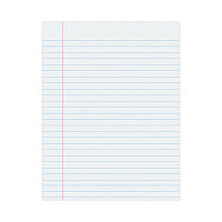 Pacon Composition Paper, 8.5 x 11, Wide/Legal Rule, 500/Pack (2401)