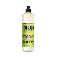 Mrs. Meyer's(R) Dish Soap, Lemon Scent, 16 oz, Bottle, 6 Bottles (372575)