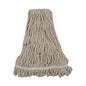 Boardwalk(R) 32 oz Cotton Loop Mop Head, Standard Head, White, 12 Mops (BWK432C)