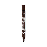 Avery MARKS A LOT Large Desk-Style Permanent Marker, Broad Chisel Tip, Brown, Dozen (8881) (08881)