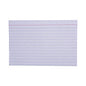 Universal Ruled Index Cards, 4 x 6, White, 100/Pack (UNV47230)