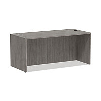 Alera Valencia Series Straight Front Desk Shell, 65" x 29.5" x 29.63", Gray (ALEVA216630GY)