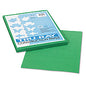 Pacon Tru-Ray Construction Paper, 76 lb Text Weight, 9 x 12, Holiday Green, 50/Pack (102960)