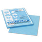Pacon Tru-Ray Construction Paper, 76 lb Text Weight, 9 x 12, Sky Blue, 50/Pack (103016)