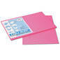 Pacon Tru-Ray Construction Paper, 76 lb Text Weight, 12 x 18, Shocking Pink, 50/Pack (103045)