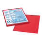 Pacon Tru-Ray Construction Paper, 76 lb Text Weight, 9 x 12, Festive Red, 50/Pack (103431)