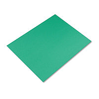 Pacon Four-Ply Railroad Board, 22 x 28, Holiday Green, 25/Carton (54661)