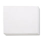 Pacon Four-Ply Railroad Board, 22 x 28, White, 100/Carton (104225)