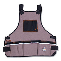 ergodyne Arsenal 5700 16-Pocket Apron, 16 Compartments, 20.8 x 23.6, Canvas, Gray (13690)