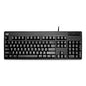 Adesso EasyTouch Smart Card Reader Keyboard AKB-630SB-TAA, 104 Keys, Black