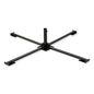 ergodyne Shax 6190 Umbrella Stand, 1.65" Cylinder with Set Screw Clamp, Metal, 48 x 48 x 10, Black (12990)