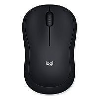 Logitech M185 Wireless Mouse, 2.4 GHz Frequency/30 ft Wireless Range, Left/Right Hand Use, Black (910002225)