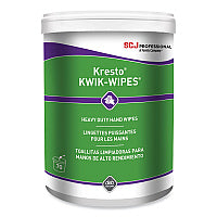 SC Johnson Professional Kresto KWIK-WIPES, Cloth, 1-Ply, 7.9 x 5.7, Citrus, White, 70/Pack, 6 Packs/Carton (KKW70W)