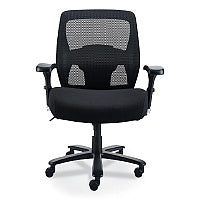 Alera Faseny Series Big and Tall Manager Chair, Supports Up to 400 lbs, 17.48" to 21.73" Seat Height, Black Seat/Back/Base (ALEFN44B14)
