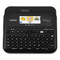 Brother D-610BTVP Connected Label Maker with Color Display, 30 mm/s Print Speed, 14.2 x 6 x 13.3 (PTD610BTVP)