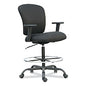 Alera Mota Series Big and Tall Stool, Supports Up to 450 lb, 28.74" to 32.67" Seat Height, Black (ALEMT4610)