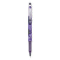 Pilot Precise P-700 Gel Pen, Stick, Fine 0.7 mm, Purple Ink, Purple Barrel, Dozen (38621)