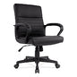 Alera Breich Series Manager Chair, Supports Up to 275 lbs, 16.73" to 20.39" Seat Height, Black Seat/Back, Black Base (ALEBC42B19)