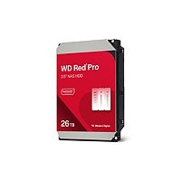 Western Digital Red Pro 26TB NAS Hard Drive â€“ 3.5" SATA 7200RPM CMR
