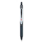 Pilot VBall RT Liquid Ink Roller Ball Pen, Retractable, Extra-Fine 0.5 mm, Black Ink, Black/White Barrel (26106)