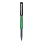 Pilot Precise V5 BeGreen Roller Ball Pen, Stick, Extra-Fine 0.5 mm, Black Ink, Black Barrel, Dozen (26300)