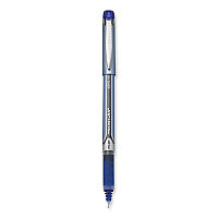 Pilot Precise Grip Roller Ball Pen, Stick, Extra-Fine 0.5 mm, Blue Ink, Blue Barrel (28802)