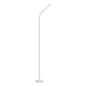Safco Resi LED Floor Lamp, Gooseneck, 60" Tall, White (1017WH)