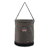 ergodyne Arsenal 5935 Extra-Large Web Handle Canvas Hoist Bucket, 150 lb, Gray (14935)