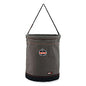 ergodyne Arsenal 5935 Extra-Large Web Handle Canvas Hoist Bucket, 150 lb, Gray (14935)
