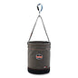 ergodyne Arsenal 5940 Swiveling Carabiner Canvas Hoist Bucket, 150 lb, Gray (14940)