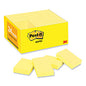 Post-it Original Pads in Canary Yellow, Value Pack, 1.38" x 1.88", 100 Sheets/Pad, 24 Pads/Pack (65324VAD)