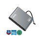 Plugable USB C to Quad HDMI 4K Adapter with 100W Power Delivery-Windows,Mac